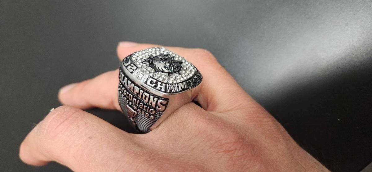 Real hot sale championship rings