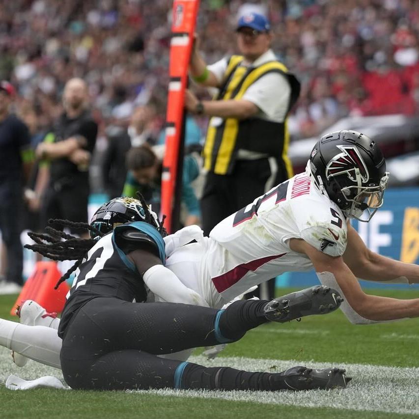 Lawrence, Ridley and defense help Jaguars beat Falcons 23-7 in London –  NewsNation