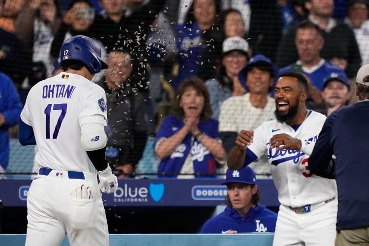 Giants beat Dodgers 6-2 as Bader and Haase hit back-to-back homers off ...