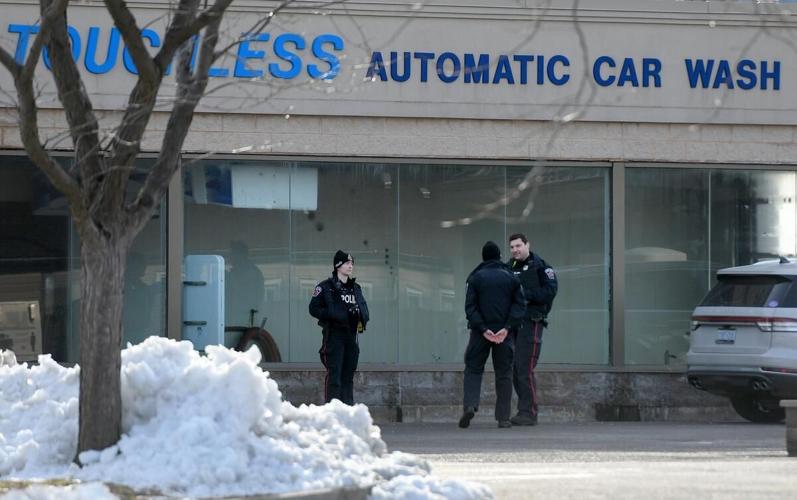 Witness to attempted break in seriously injured in alleged intentional