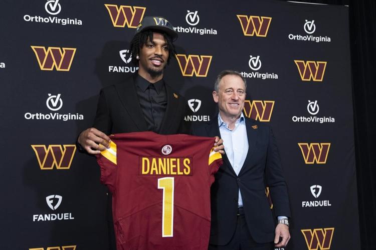 After going 2nd in the NFL draft, Jayden Daniels is Washington's latest