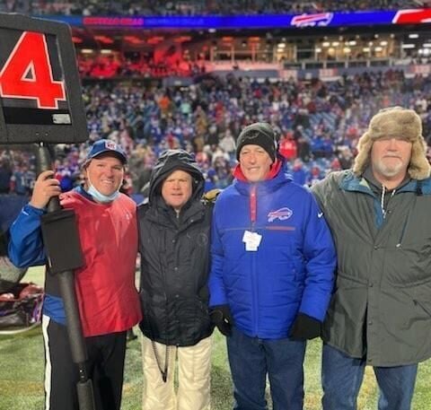 A sideline view of frigid fan joy in Buffalo