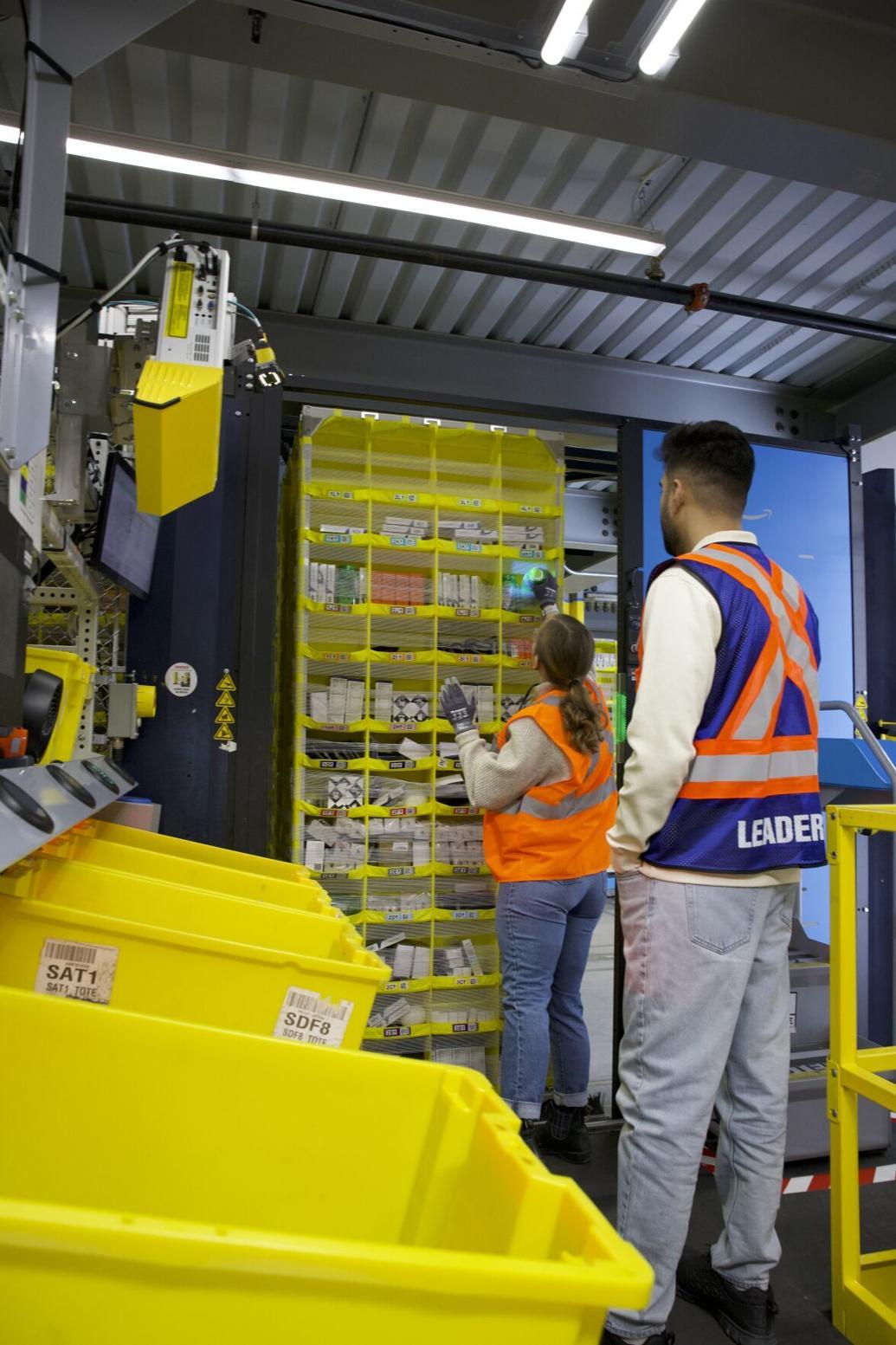 Take a look inside Amazon Canada’s Hamilton facility