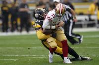 Purdy throws 2 TDs in return from elbow surgery; 49ers drill Steelers 30-7  in season opener