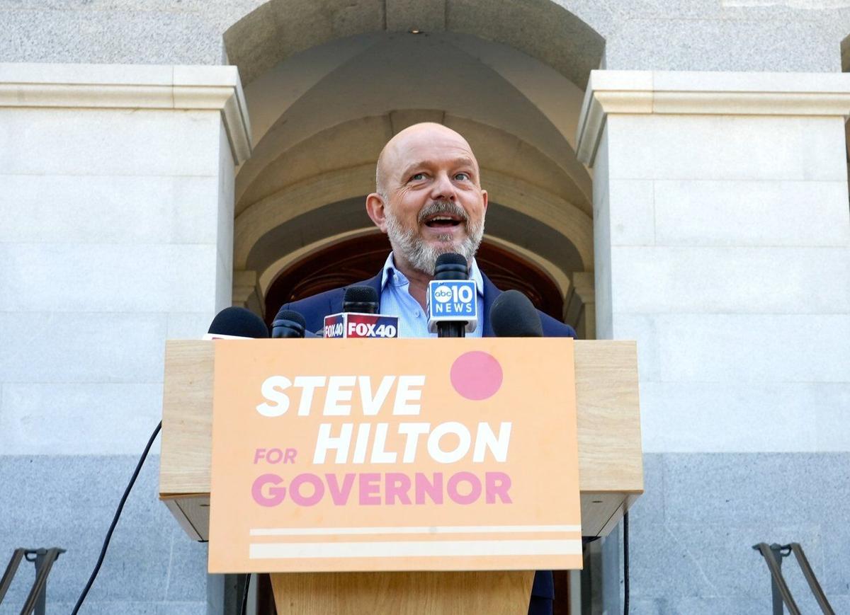 Steve Hilton, top Republican hopeful for California governor, says the  state has lost its way