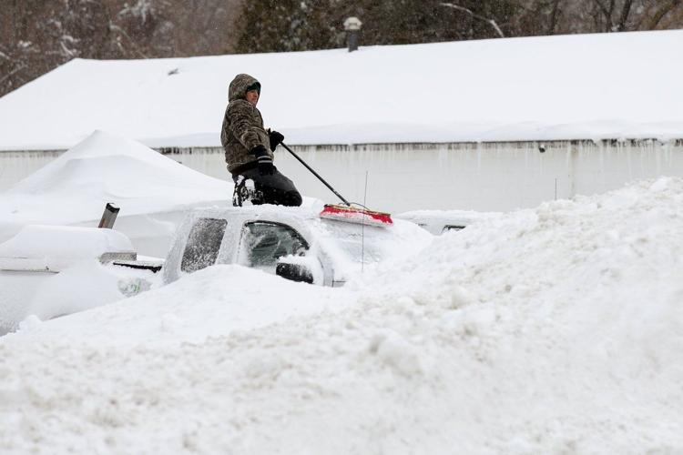 Photos of a massive snowstorm pummeling northeast US