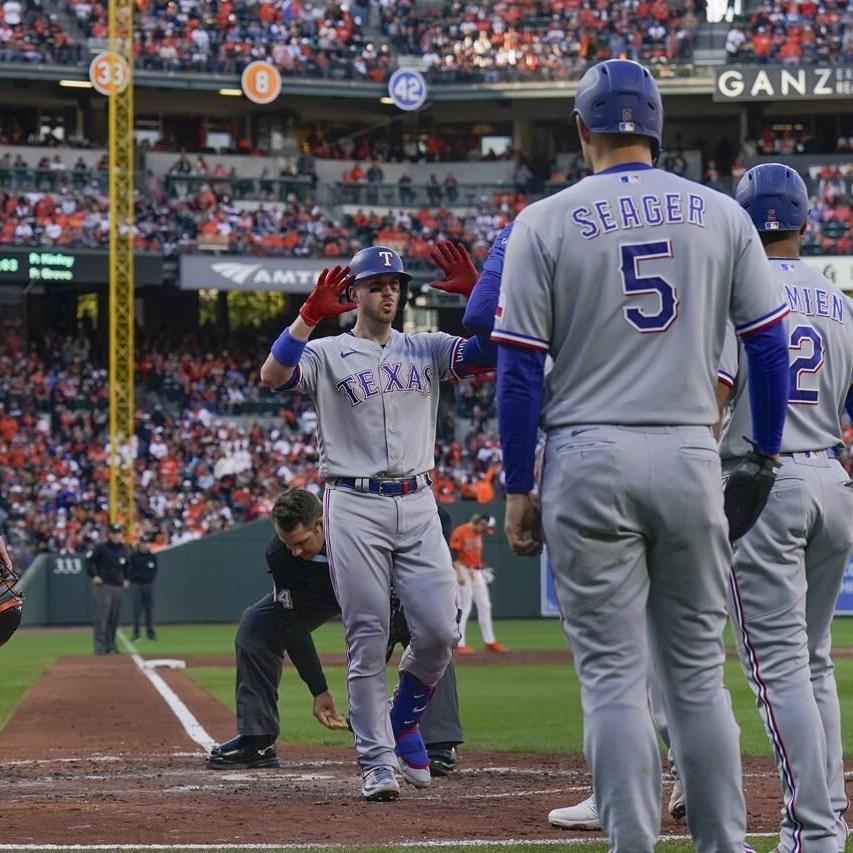 Rangers' shaky bullpen escapes late as Texas edges Orioles to open