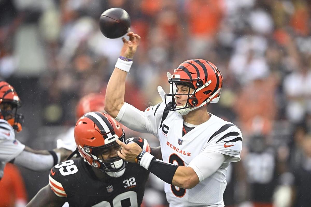 Joe Burrow isn't sure if he'll play as Bengals host Rams Monday