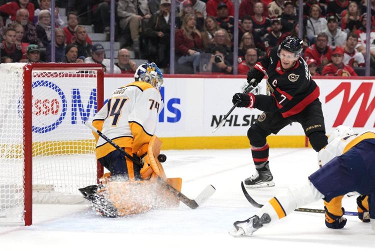 Captain Brady Tkachuk ready to return for Senators in hometown of St. Louis