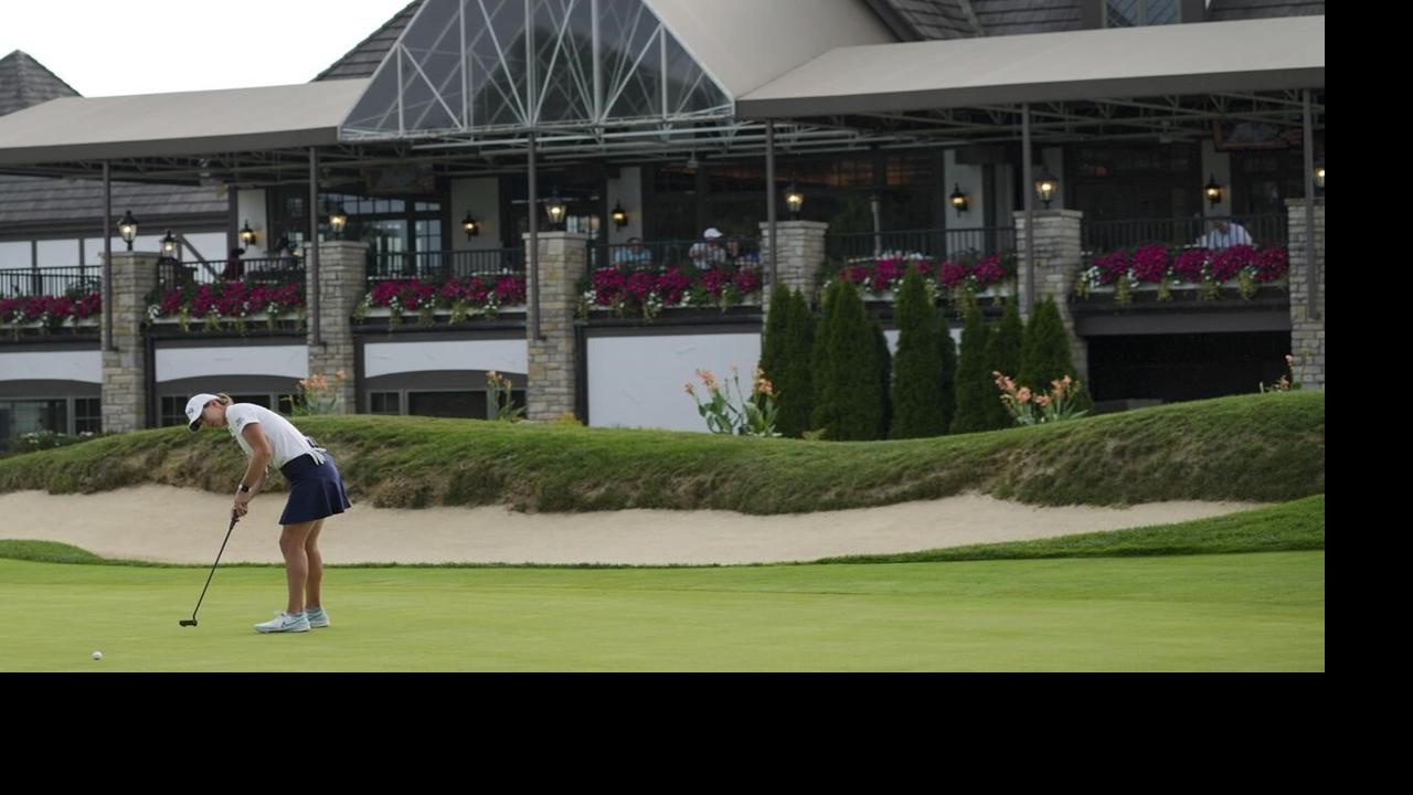 Ruixin Liu posts best round of the year to lead LPGA in Cincinnati