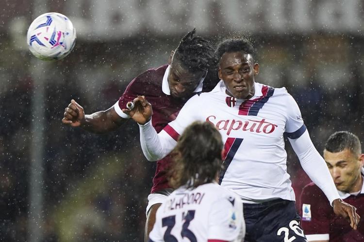 Bologna draws at Torino and misses chance to go third in Italy