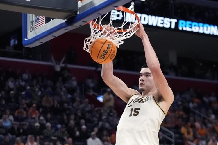 Sweet 16 nets another big win for Purdue and big man Zach Edey, 80-68 over