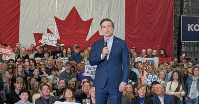 Poilievere blasts Liberals lost decade of leadership in raucous ...