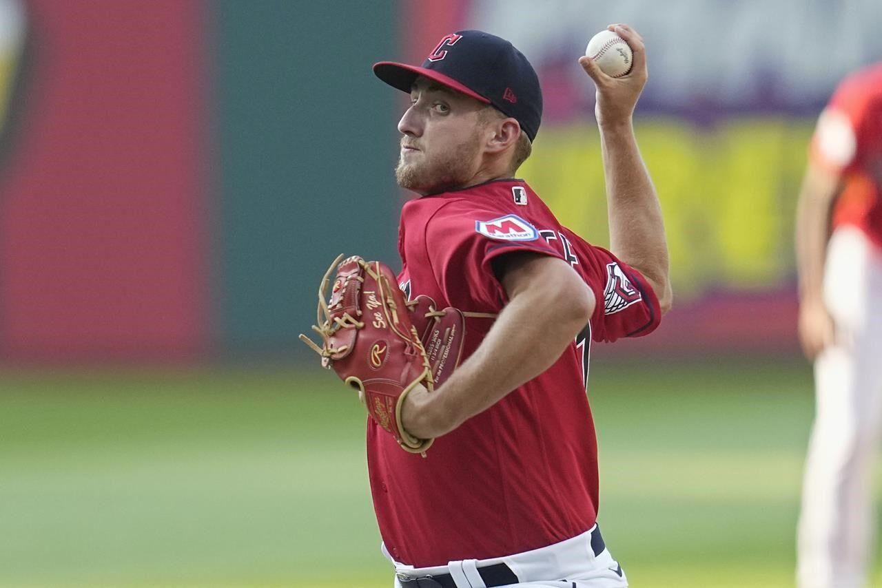 Rookie Tanner Bibee strikes out seven as the Guardians rally to beat the  Brewers 4-2