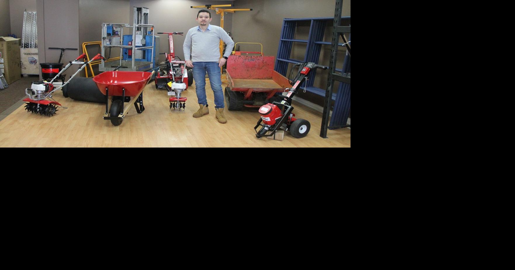 Newlyopened Caledonia Rentals Inc. has the right tool for the job