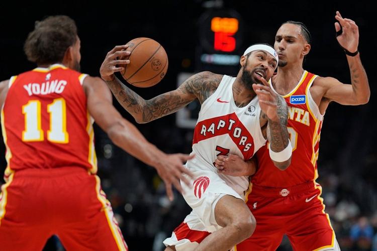 Basketball Rapter Raptors set team scoring record for season-opener in 138-118 win over Hawks
