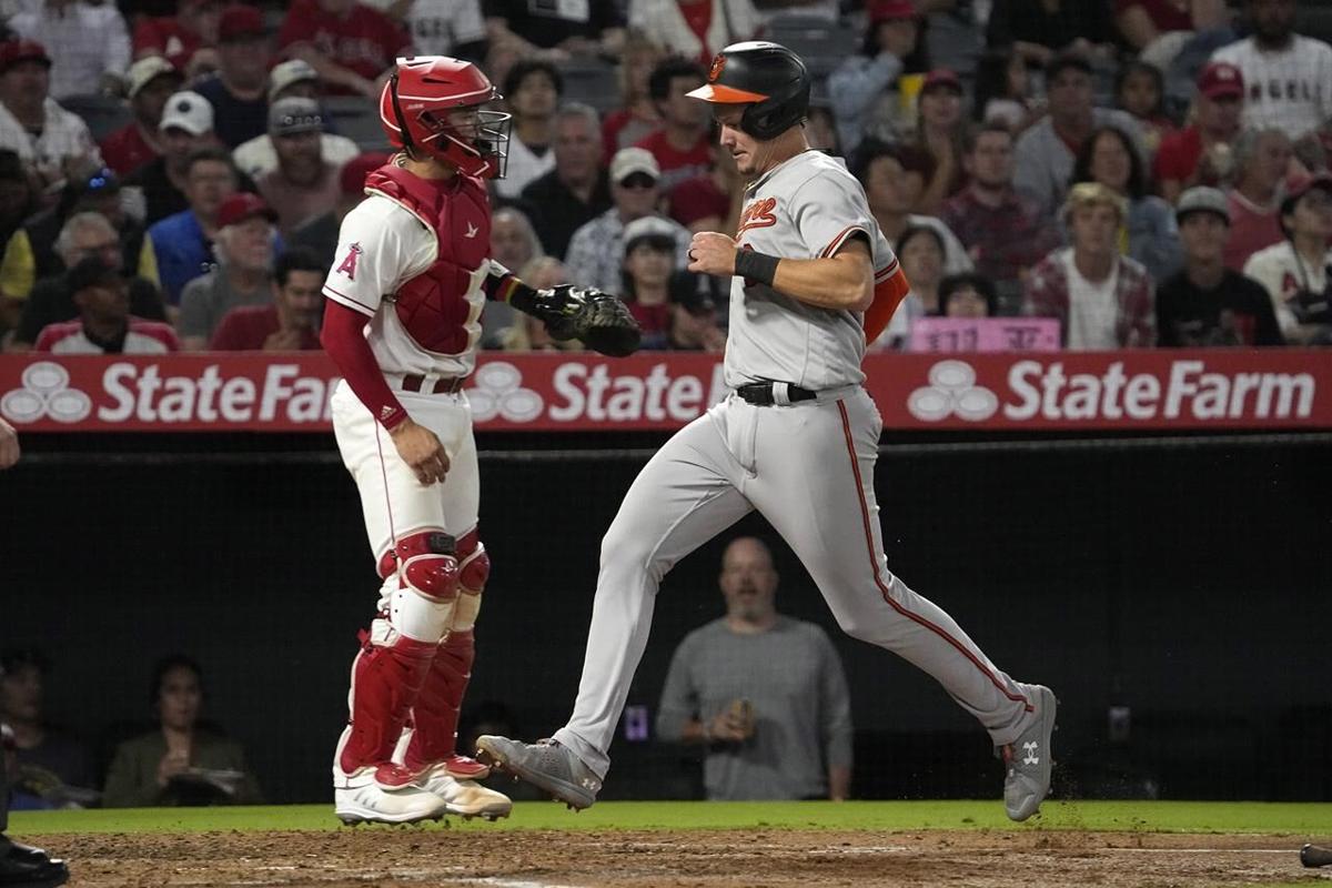 Orioles beat Angels 10-3 to sweep series, extend streak to 5