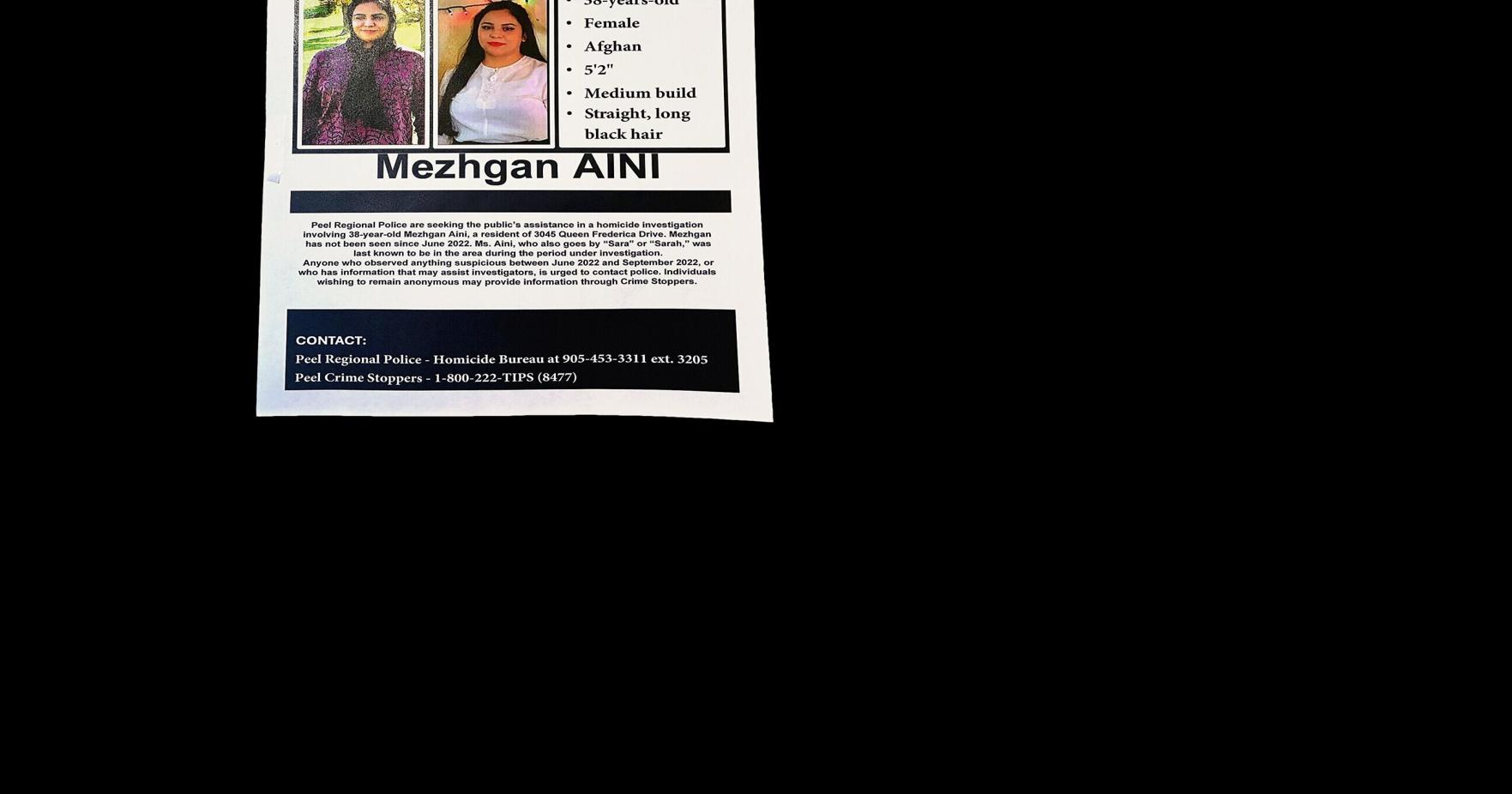 She had a family and a business in Mississauga’s Afghan community. How did Mezhgan Aini vanish and no one reported it for three years?