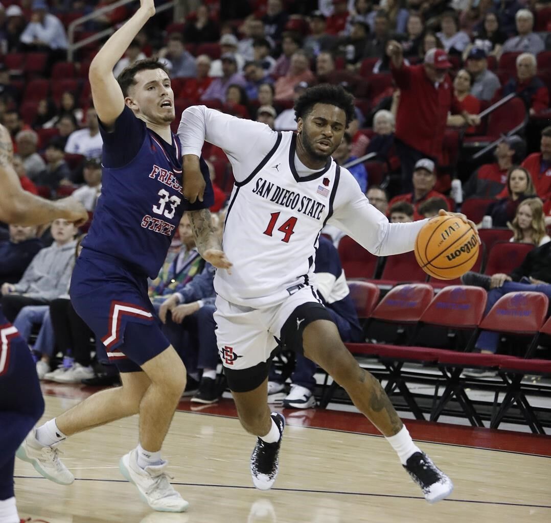 No. 19 San Diego State Routs Fresno State 73-41 Behind Jaedon LeDee’s ...