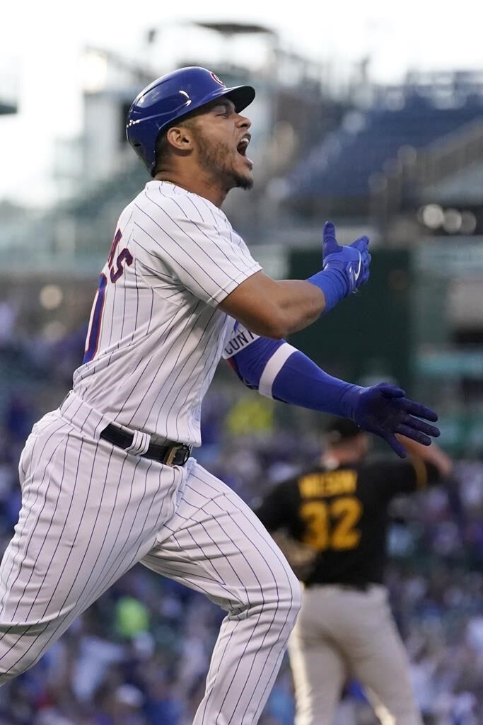 Contreras hits 1st-inning slam, Cubs beat Pirates 9-0 MLB - Bally