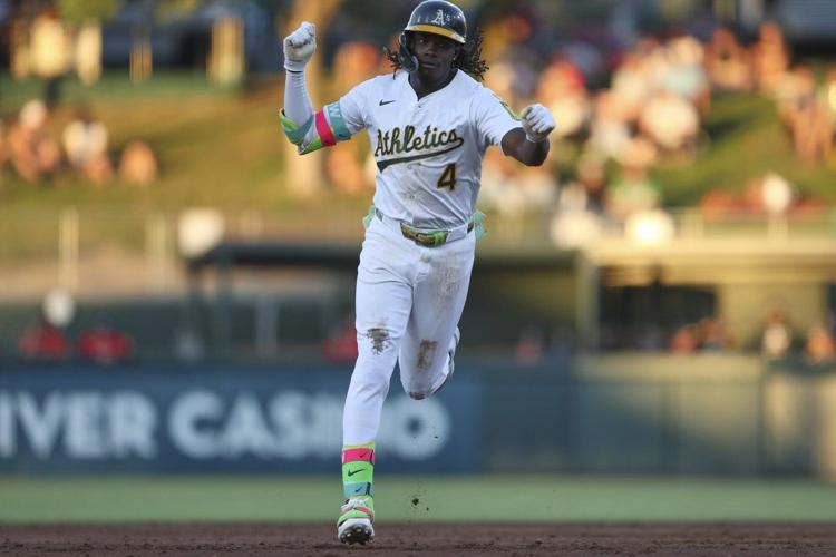 Kurtz hits a grand slam, Butler adds 2 HRs as Athletics dominate Braves 10-1