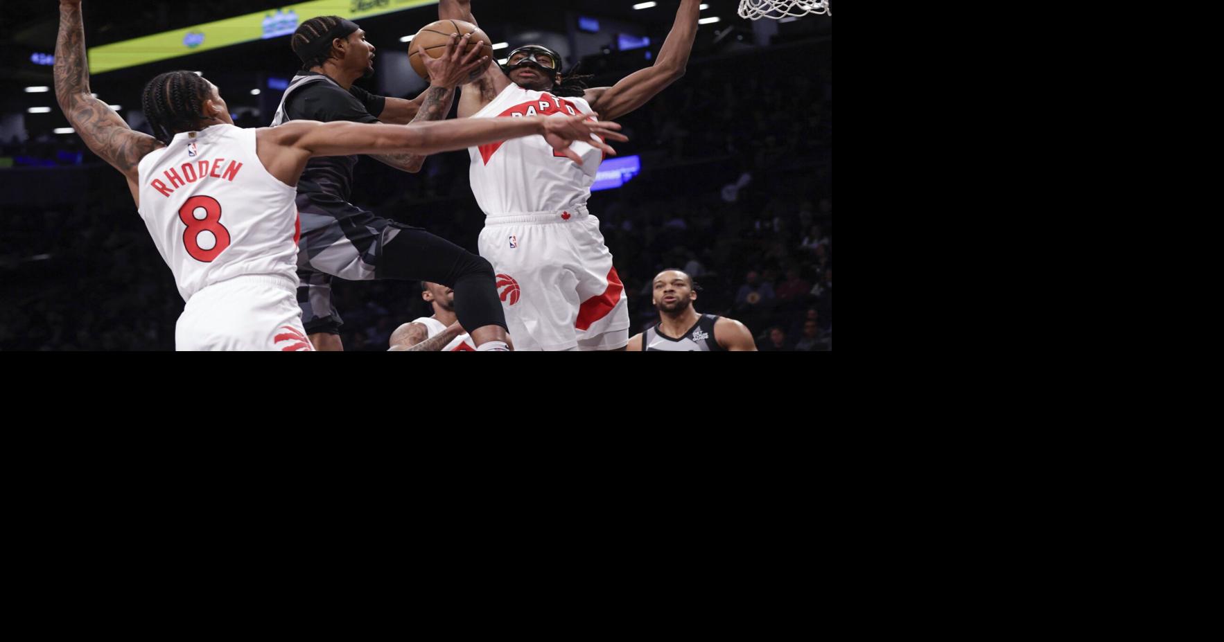 Raptors lean on rookies and beat Nets in Brooklyn