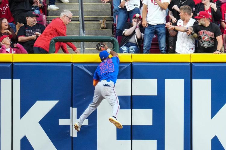 Sal Stewart's first major league homer powers Reds past Mets 6-3
