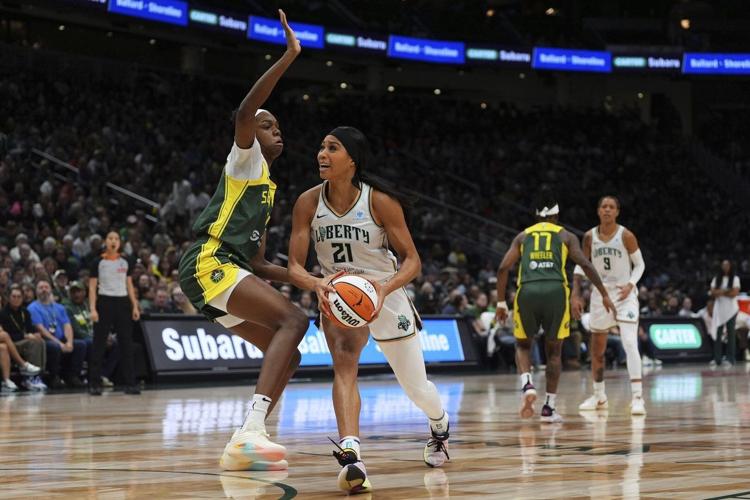 New York Liberty's Isabelle Harrison is raising awareness about her brother's struggle with lupus