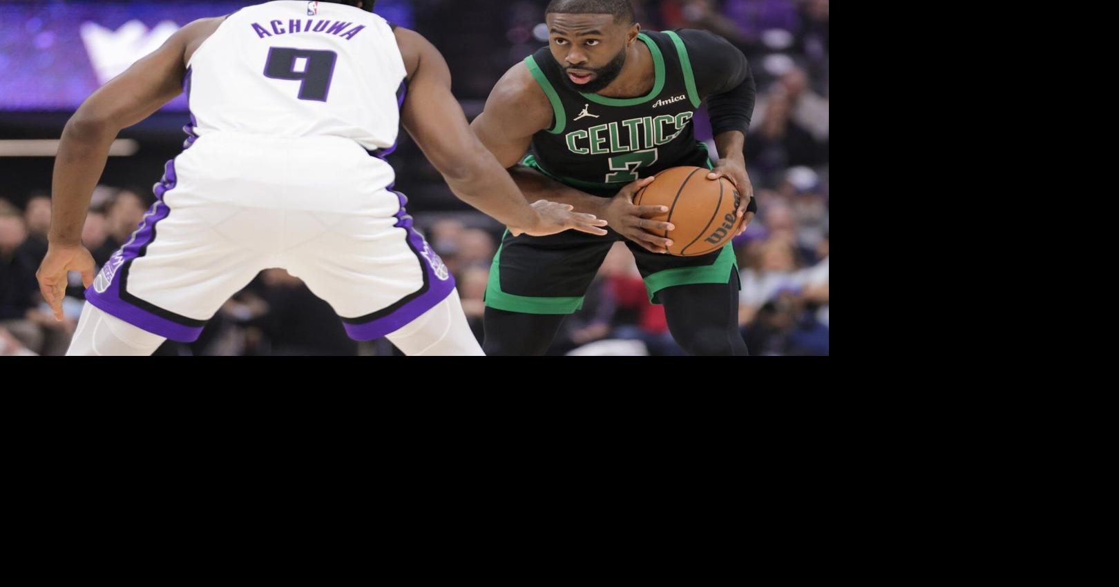 Brown scores 29 points and Celtics pull away in 4th quarter for 120-106 win over Kings