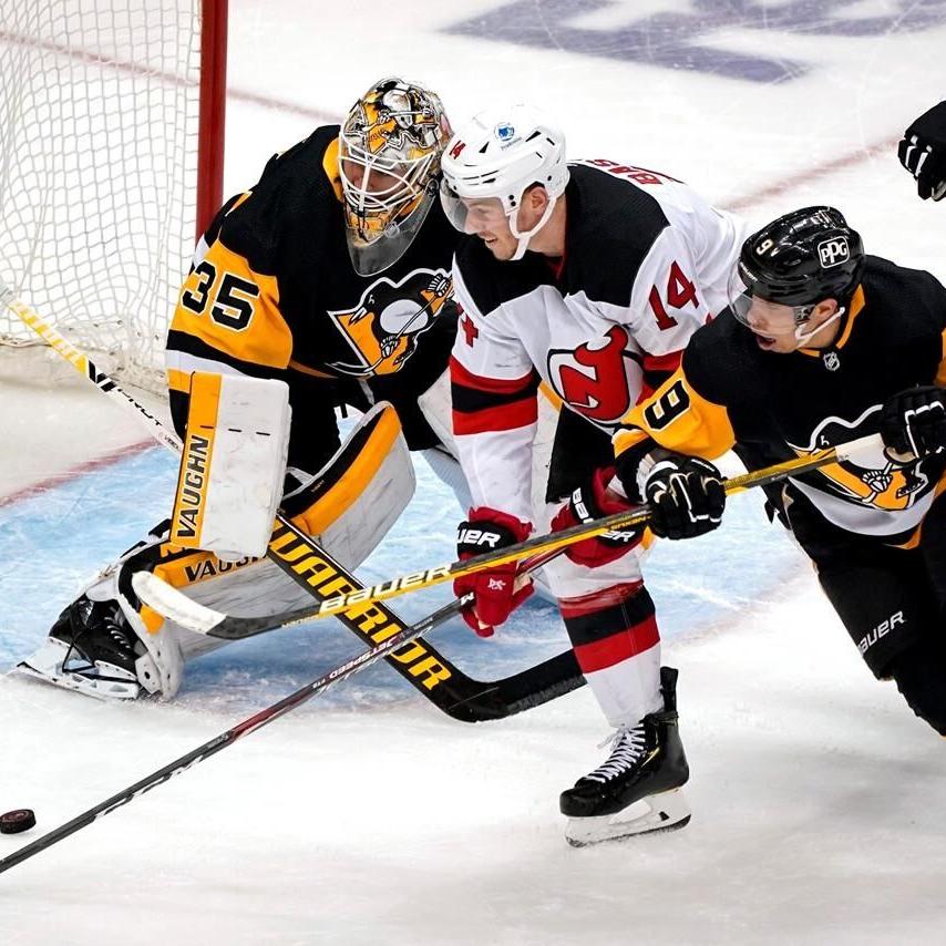 Carter scores first with Pittsburgh in 7-6 win over Devils