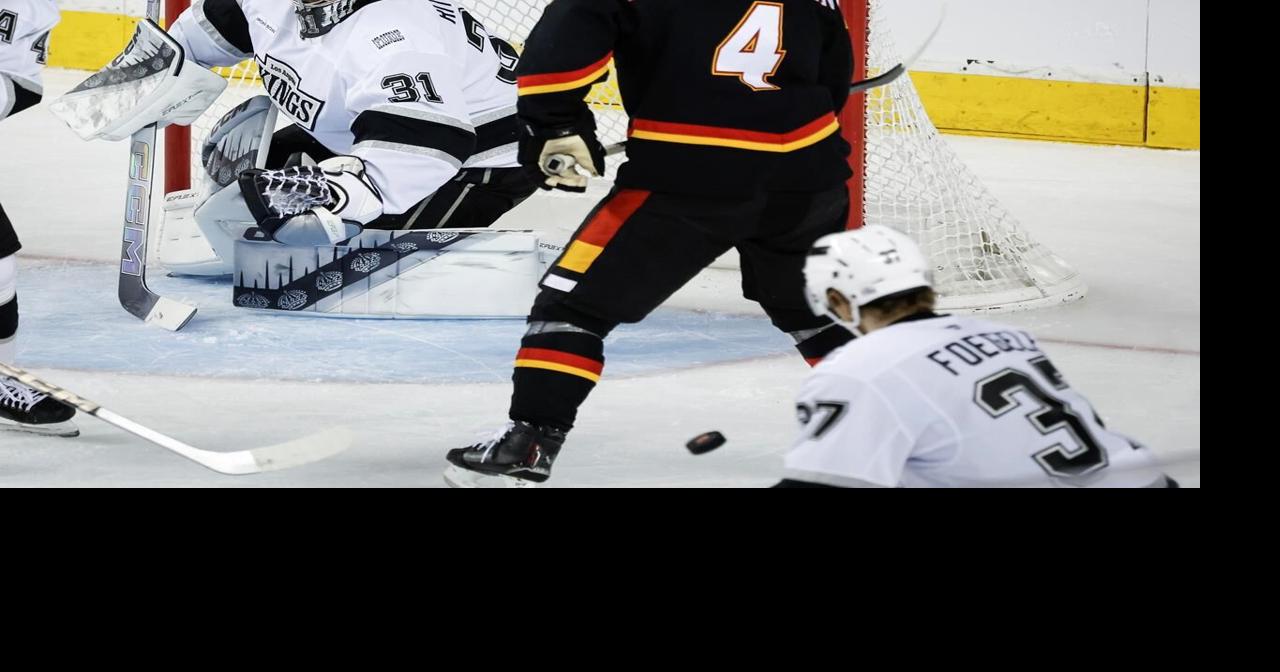 Huberdeau, Wolf lead Flames to 2-1 win over Kings