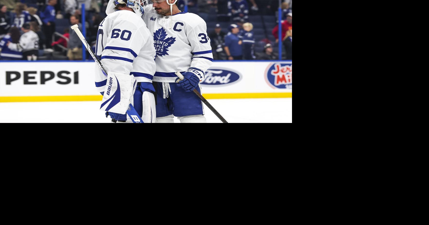 Matthews returns, Woll stands tall, Leafs beat Lightning