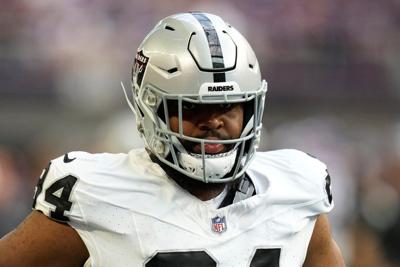 Raiders place DT Christian Wilkins on PUP list as he still recovers from broken foot