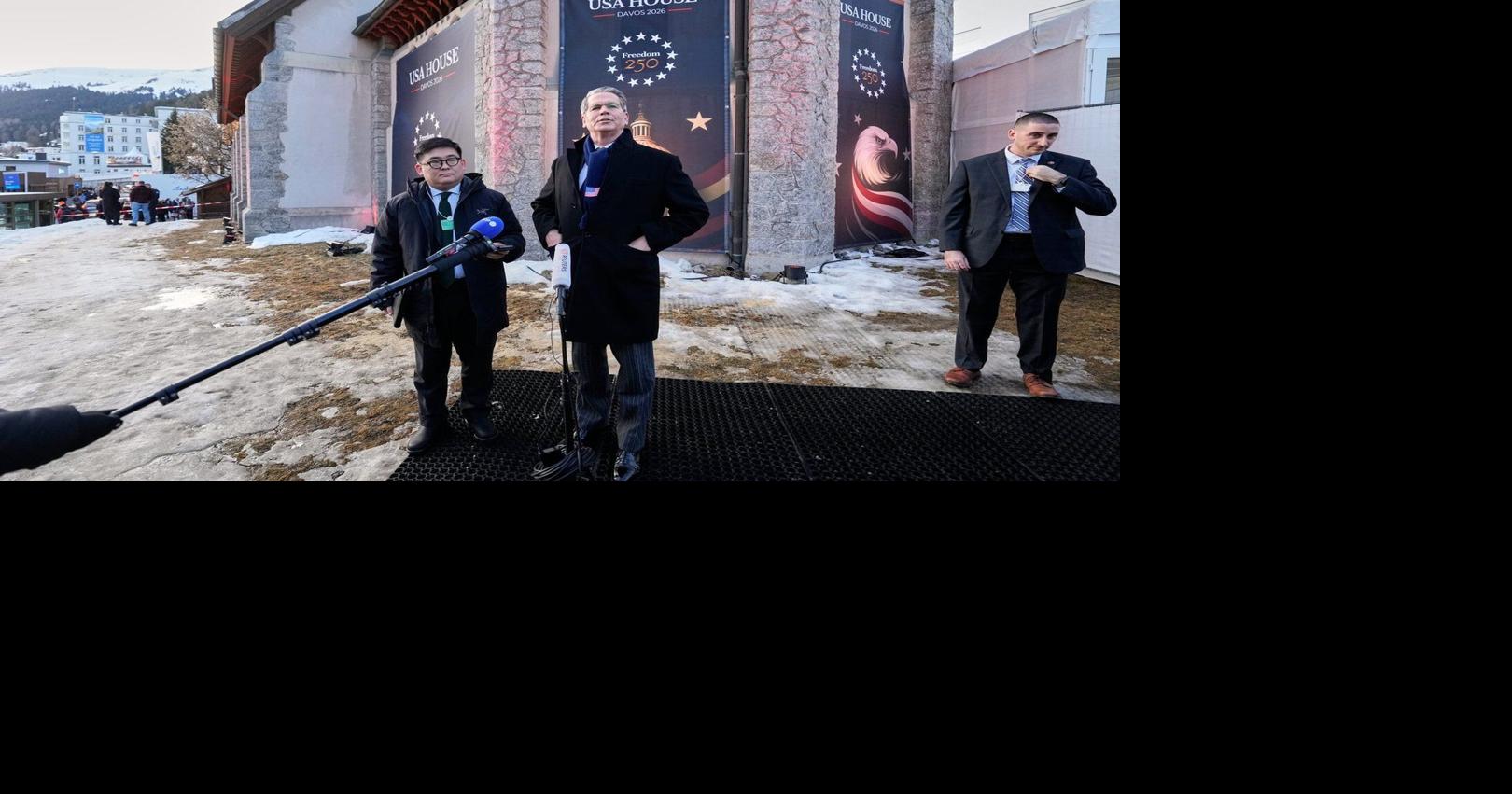 US stocks recover half of the prior day's plunge after Trump calls off Greenland-related tariffs