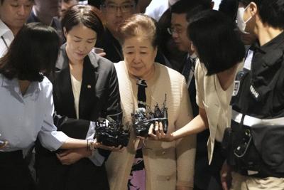 South Korea's Unification Church leader appears in probe into alleged bribery of ex-first lady