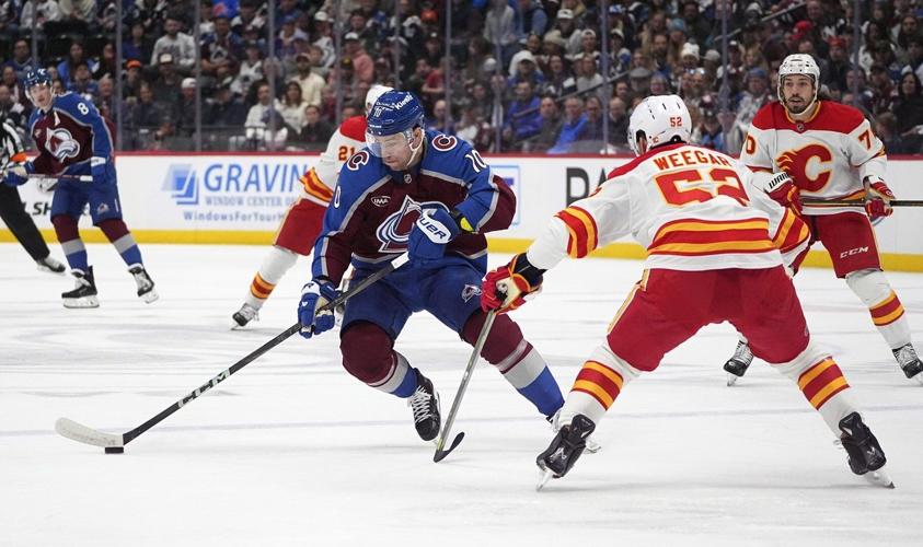 Sharangovich scores shootout winner as Flames rally to beat Avalanche 3-2