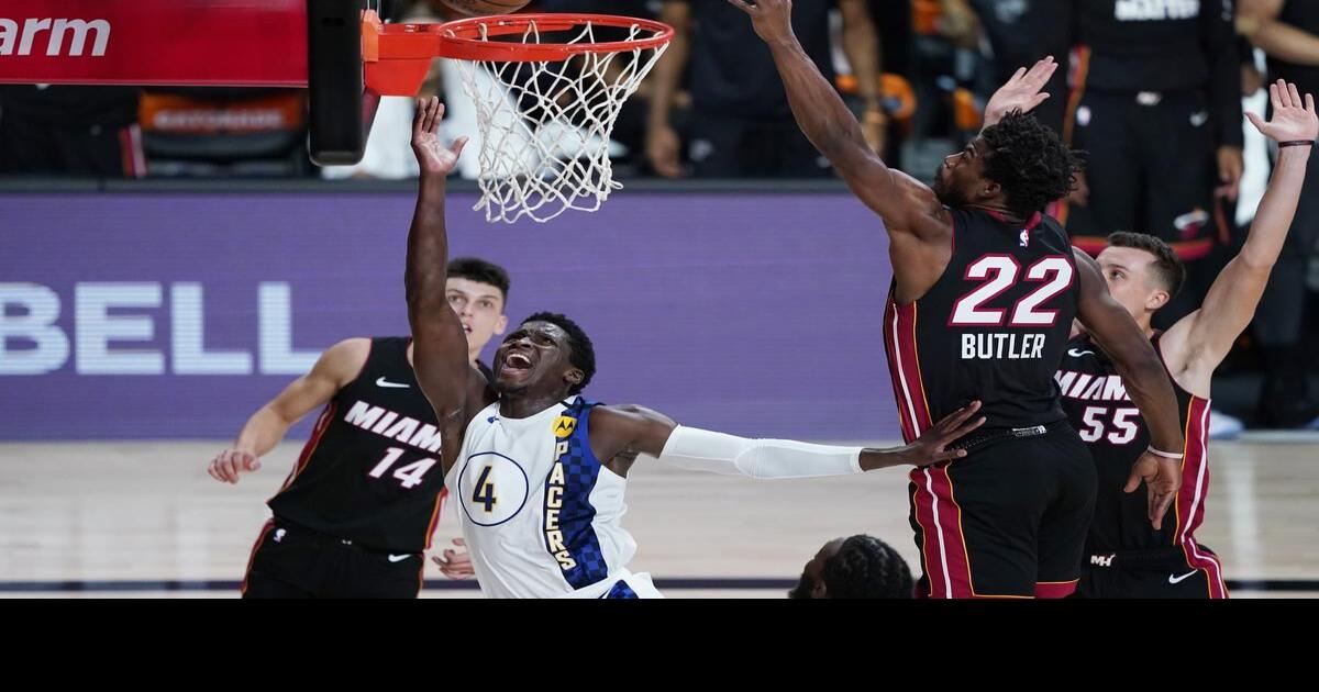 Jimmy Butler scores 27 points, Heat beat Pacers to take 3-0 lead