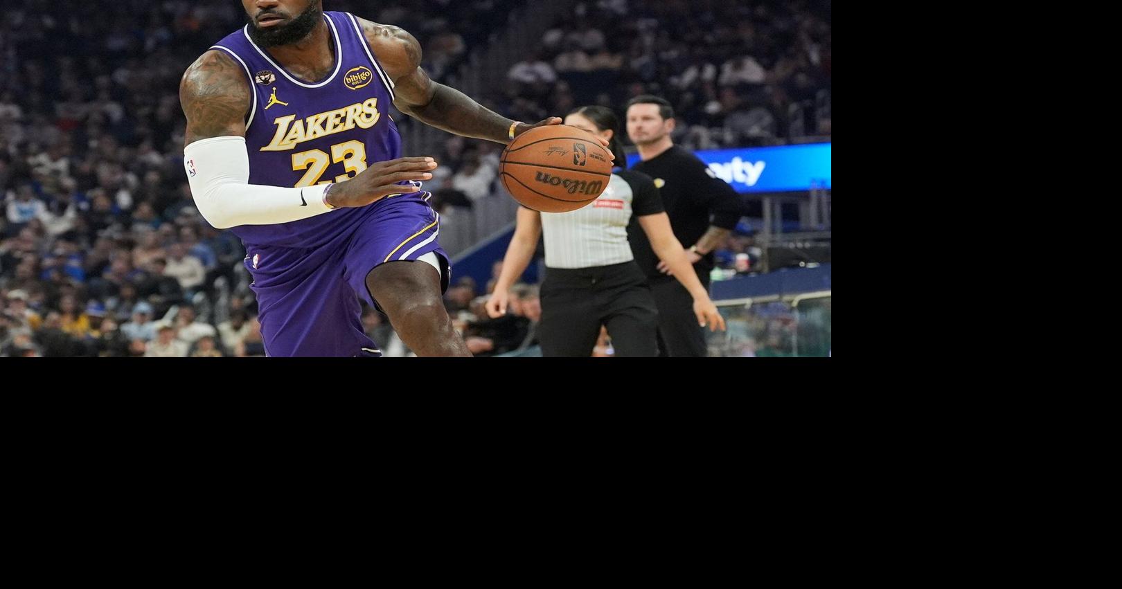 LeBron James has 26 points, 11 assists to lead Lakers past Warriors 119 ...
