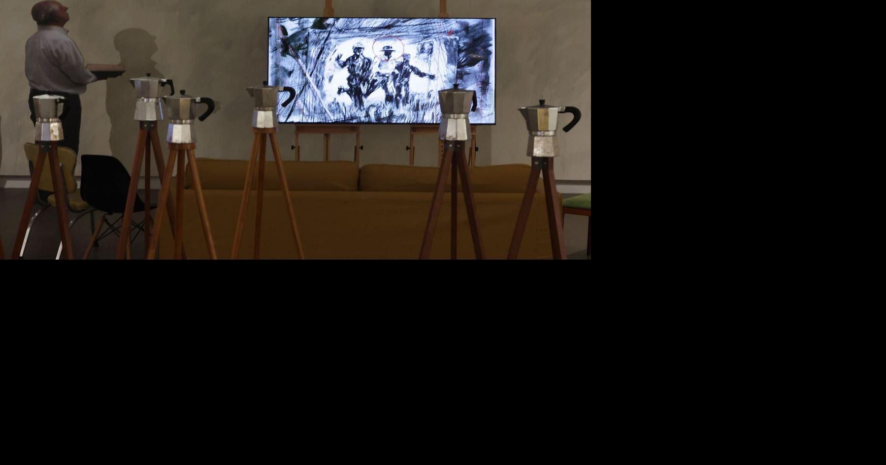 For 5 hours, I dove into the mind of a prolific artist at a Toronto gallery. Here's what I saw inside