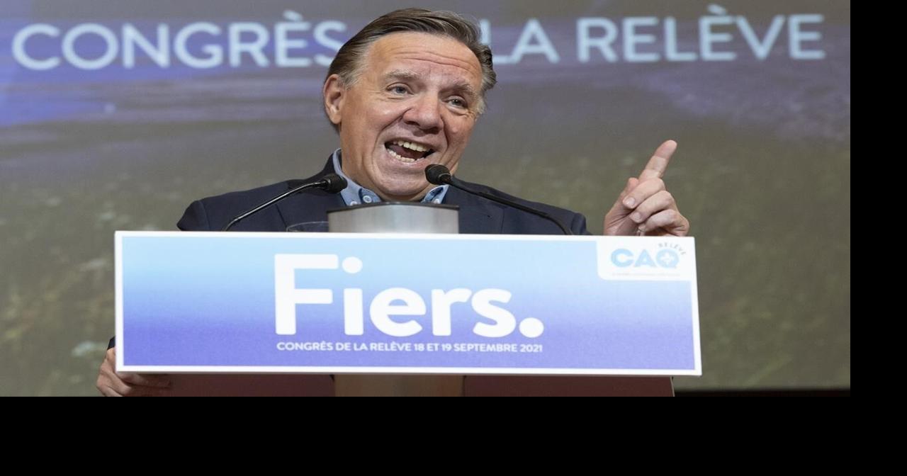 Quebec Premier tells party’s youth wing Quebec voters elected a ...