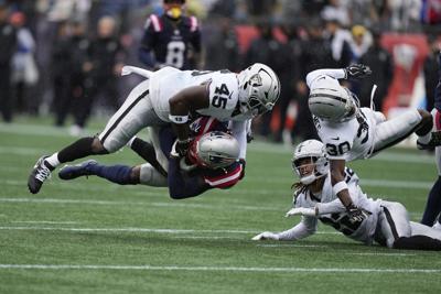 Inconsistency, mistakes send Patriots back to offensive drawing board after loss to Raiders