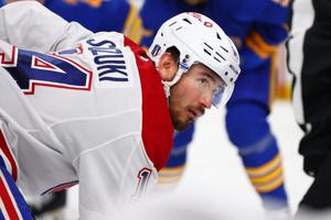 Suzuki, Evans cap second-period surge, Canadiens beat Sabres to take 3-2 series lead