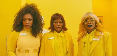 Movie Review: Boots Riley's 'I Love Boosters' is a wild, surrealist social satire