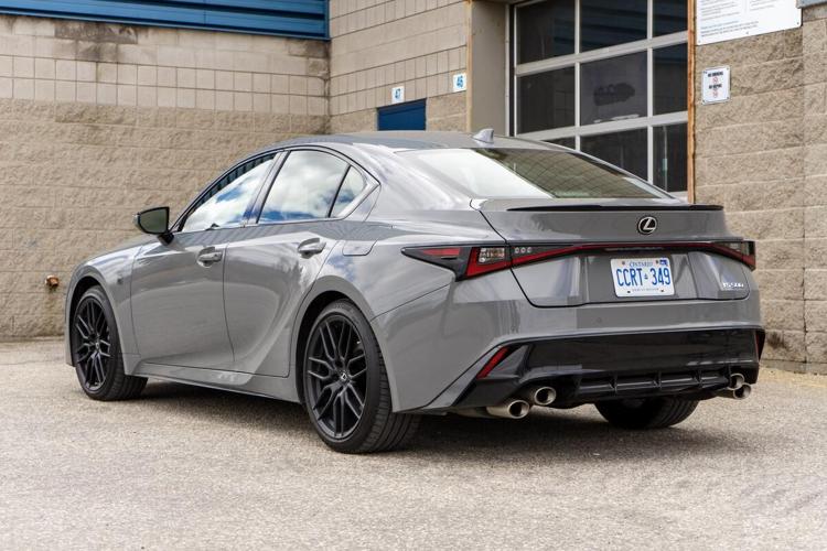 Is500 Rear Review: 2022 Lexus IS 500 F Sport