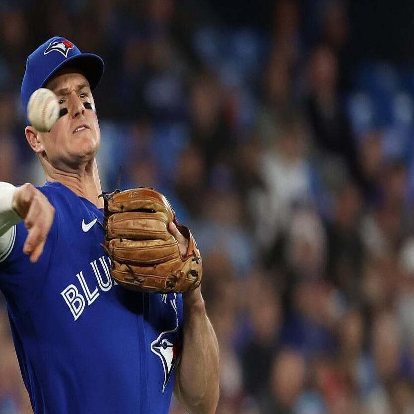 Toronto, Canada, May 3, 2022, Toronto Blue Jays third baseman Matt