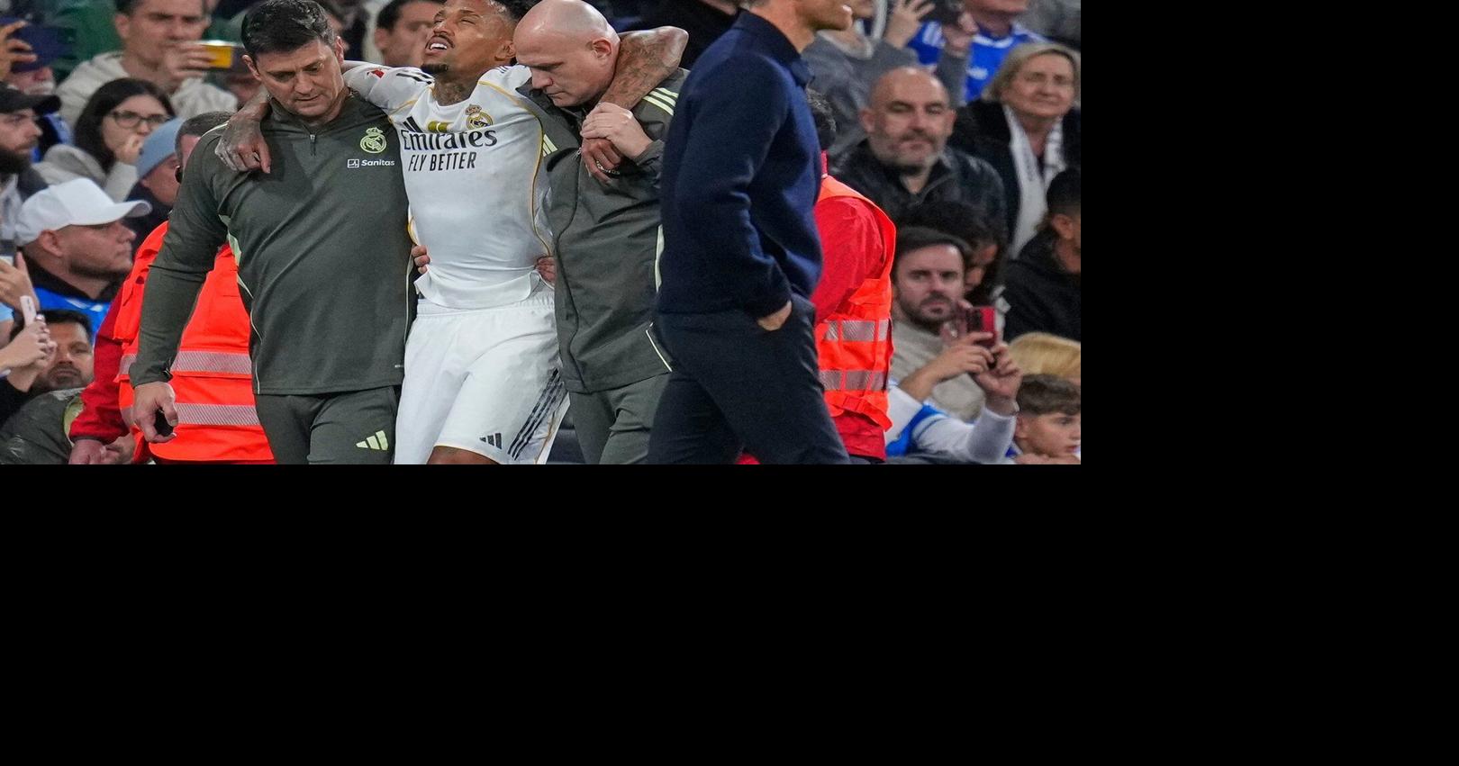 Real Madrid defender Éder Militão set to be sidelined for a few months because of injury