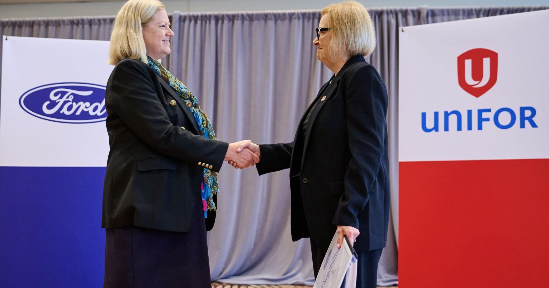 Ford Canada workers ratify three-year Unifor deal as trade war fears temper wage demands