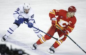 Calgary Flames say captain Mikael Backlund out week to week with upper-body injury