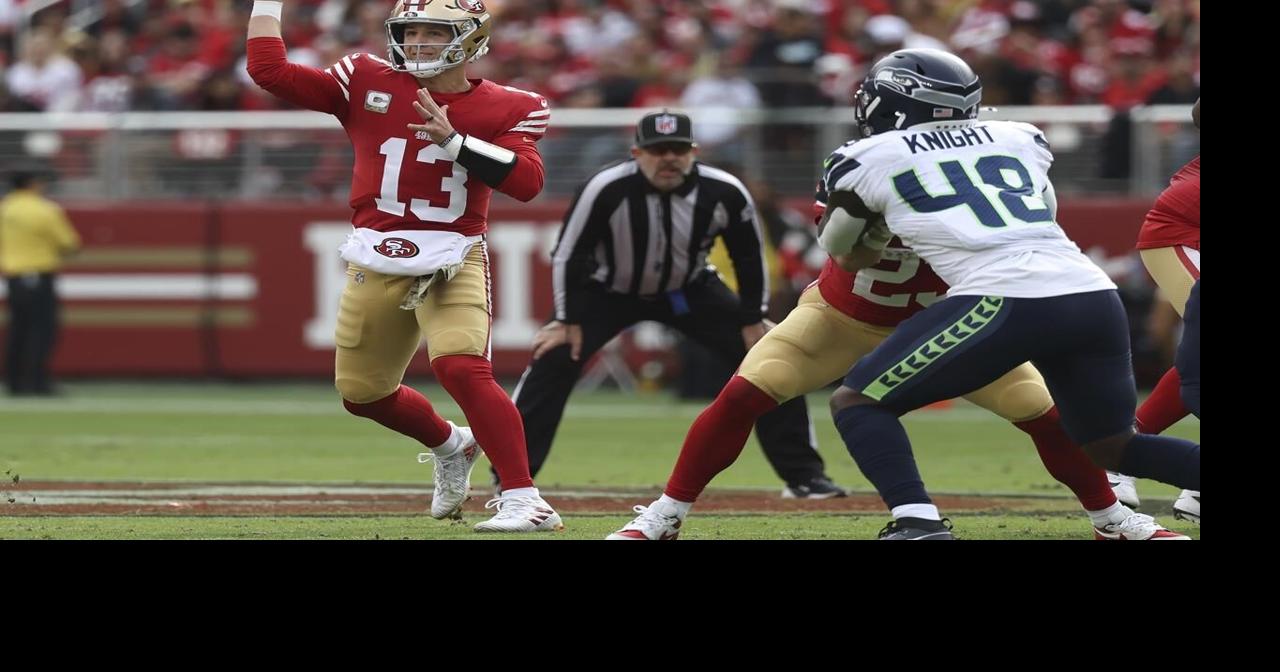 49ers QB Brock Purdy remains severely limited by injury to his throwing shoulder