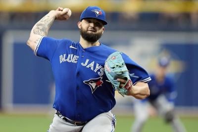 This weekend, Alek Manoah hosted his - Toronto Blue Jays